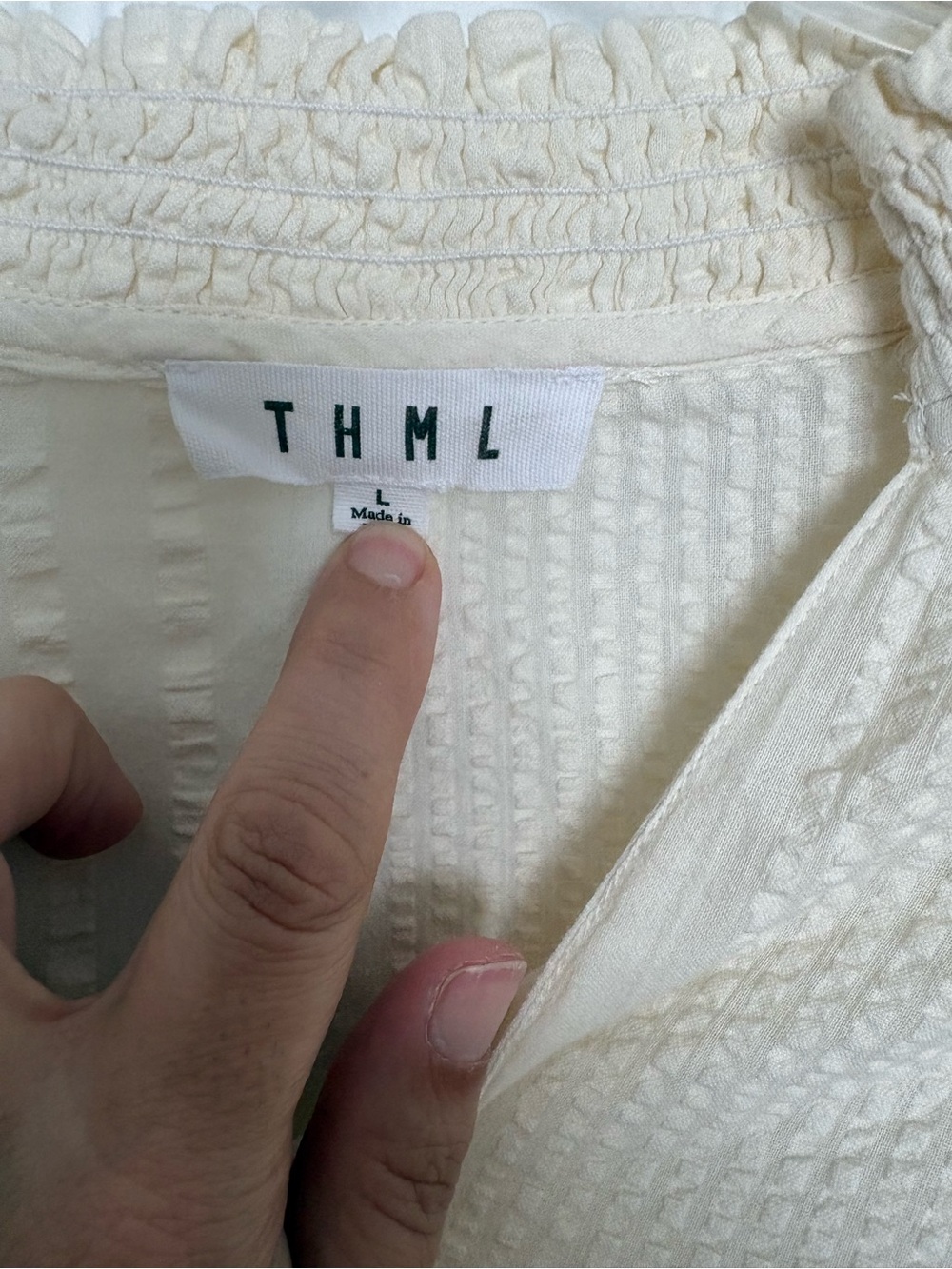 THML Embroidered Flowered Top - Picture 4 of 6